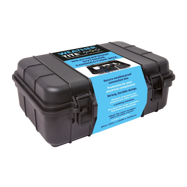 Premier Outdoor IP44 Weatherproof Box 33 (L) x 23 (W) x 13(H)cm