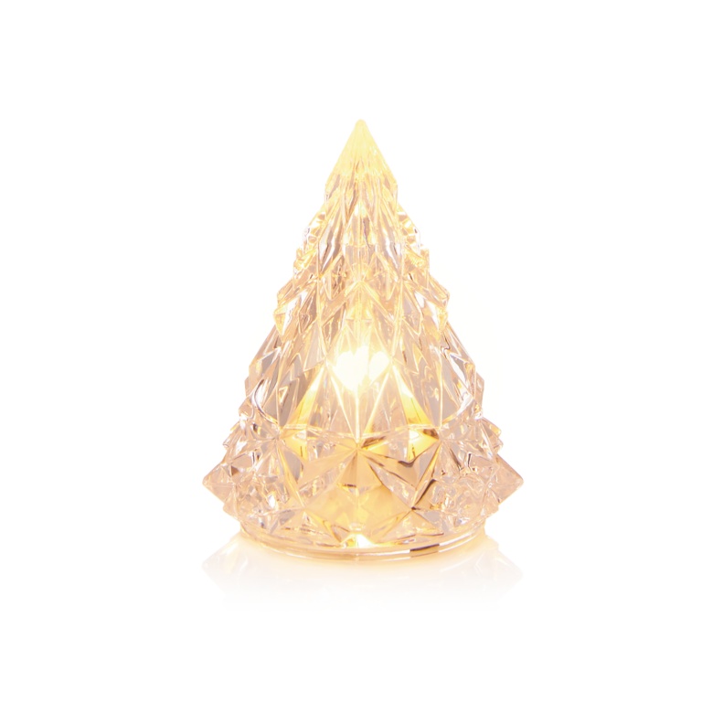 Premier Battery Operated Lit Pine Tree Tea Light 24 Piece Display 6cm