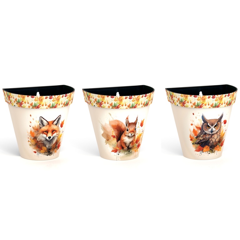 Premier Finlay & Friends Printed Wall Pots Assorted designs available