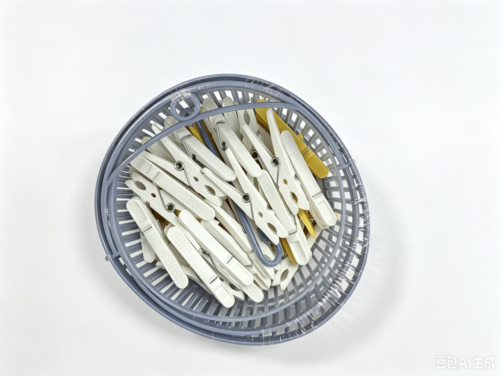 SupaHome Clothes Peg & Basket Pack 50 Pegs