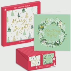 Giftmaker Square Nordic Noel Christmas Cards