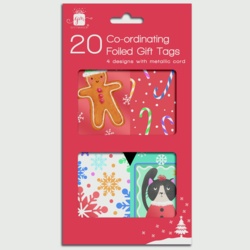 Giftmaker Co-ordinated Gift Tags Pack 20