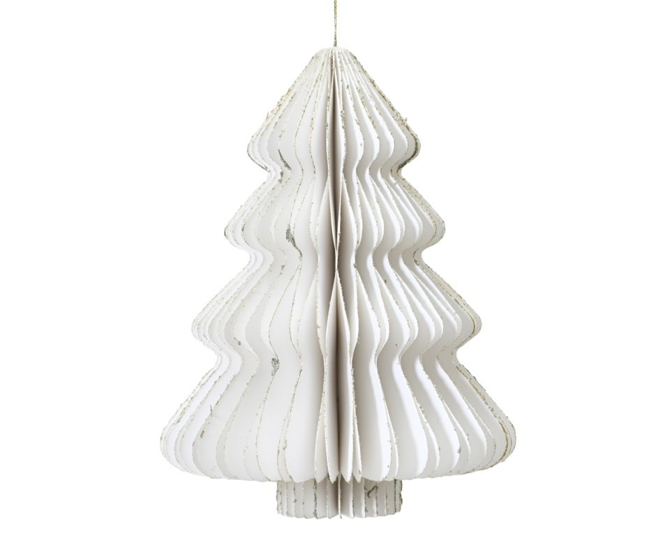 Kaemingk Paper Tree White H15cm