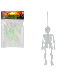 Haunted House Halloween Glow In The Dark Skeletons