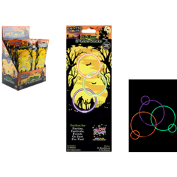 Haunted House Halloween 8" Glow Sticks Pack 15