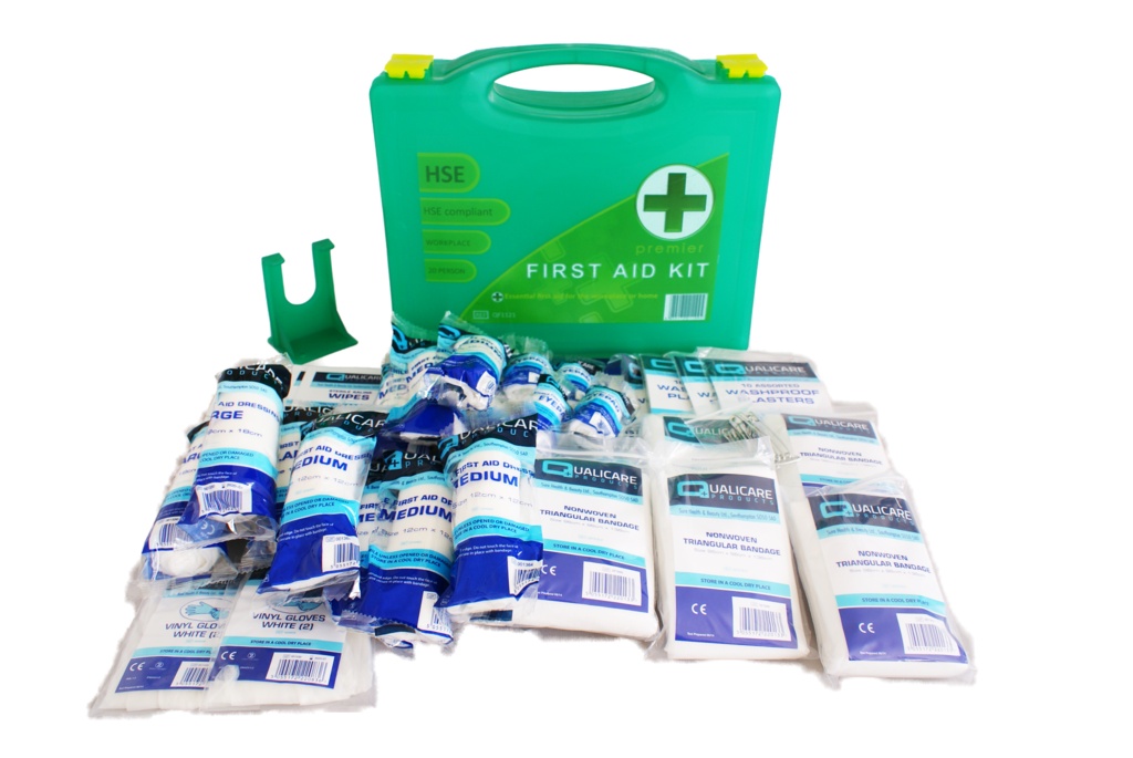 Qualicare Premier First Aid Kit HSE 1-20 Person