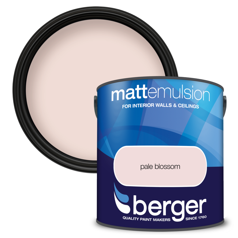 Berger Matt Emulsion 2.5L Pale Blossom