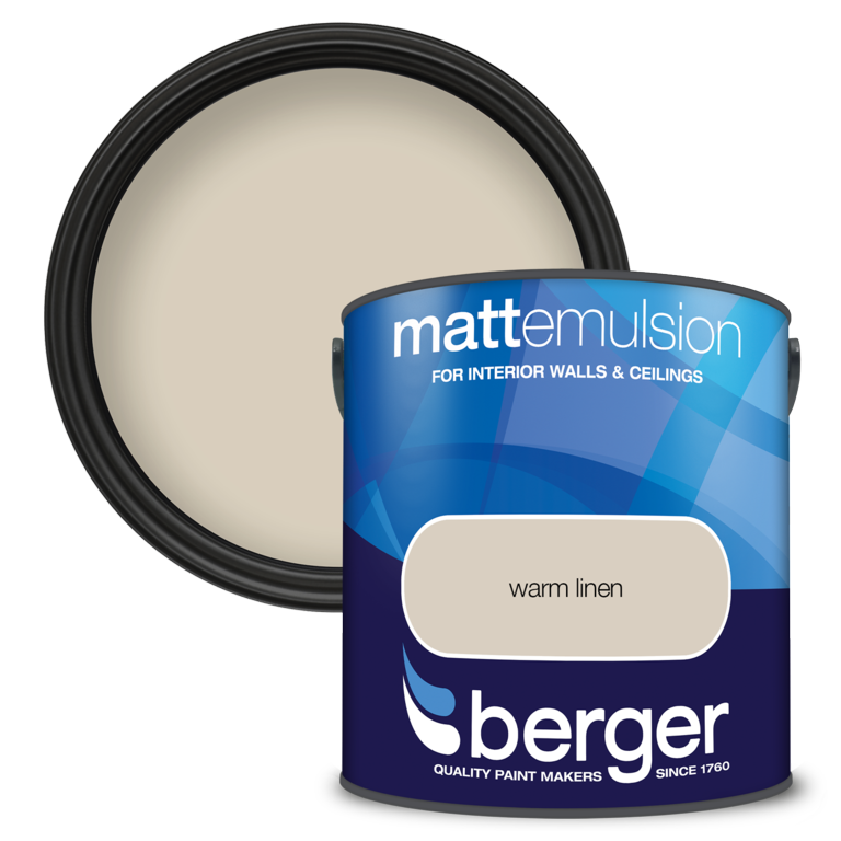 Berger Matt Emulsion 2.5L Warm Linen