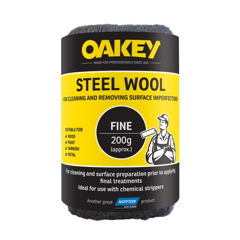 Oakey Steel Wool Fine 200g