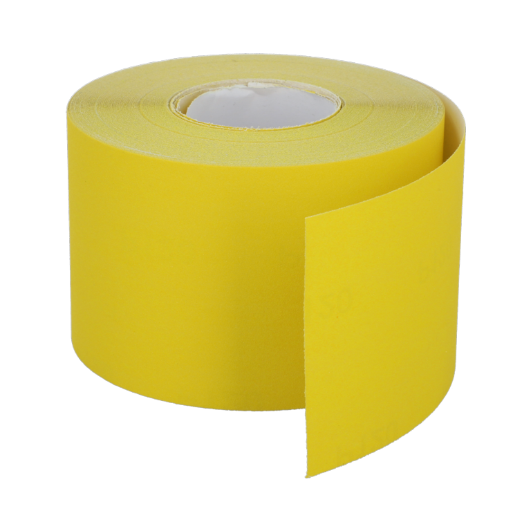 Norton Yellow Sanding Roll P120 Fine 115x50