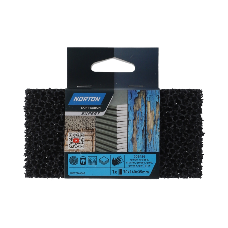 Norton Expert Silicon Carbide Extra Coarse Sanding Block 140x70mm