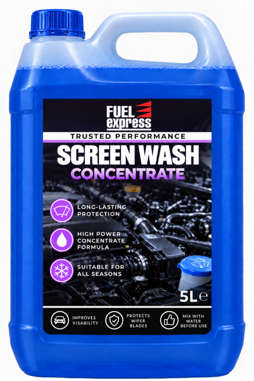 Fuel Express Concentrated Screen Wash 5L