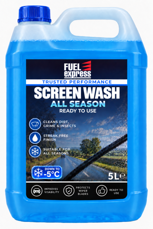 Fuel Express All Seasons Screen Wash 5L