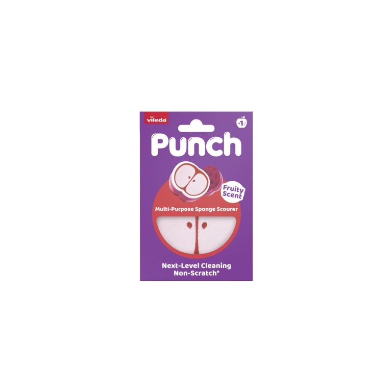 Punch Multi Purpose Sponge Scourer Apple