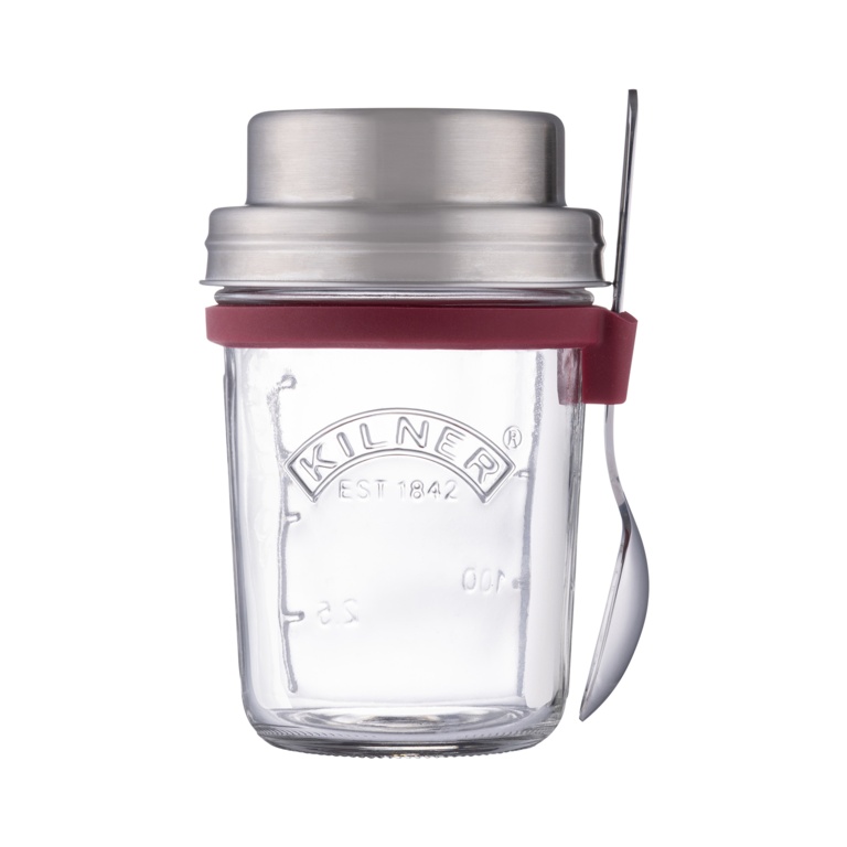 Kilner On The Go Glass Breakfast Jar Set
