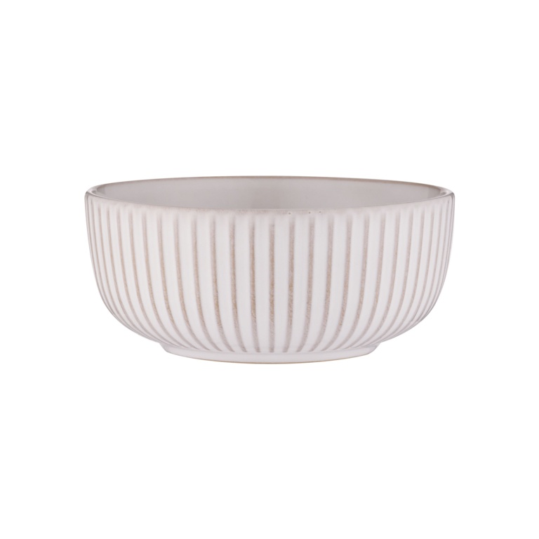 Mason Cash Reactive Ridge Bowl White 15cm