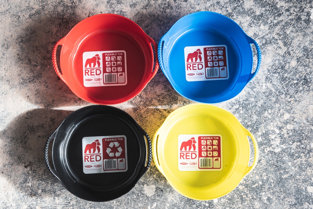 Red Gorilla Micro Tub 300ml Black