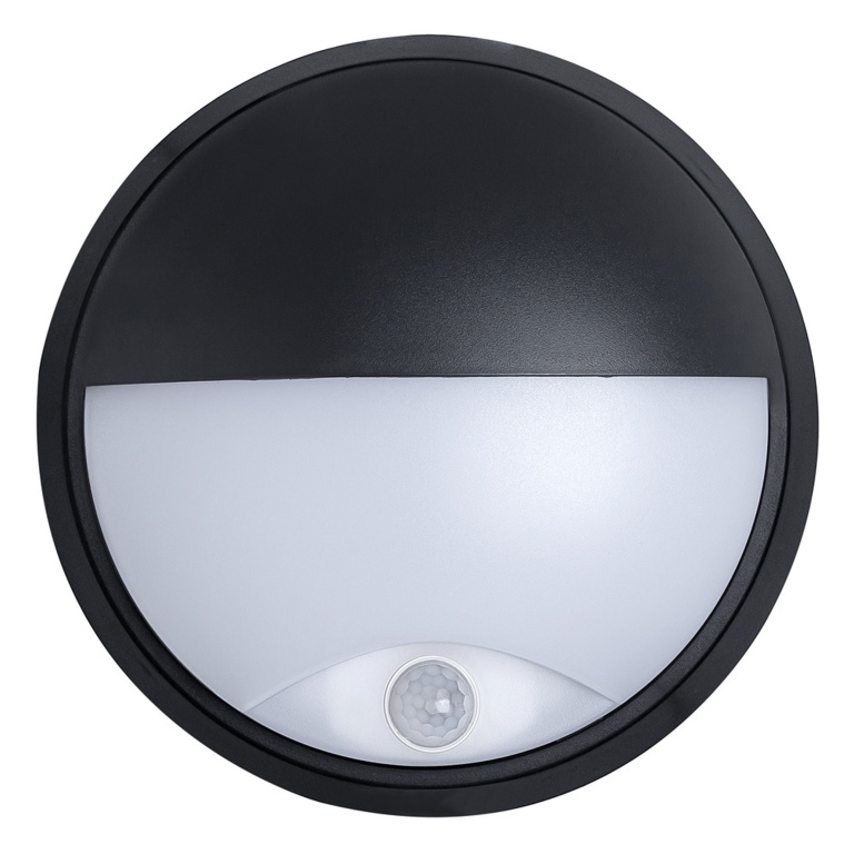 Luceco Eco Round BulkHead Eyelid PIR 10w 400lm