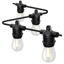 Luceco Exterior 12v Low Voltage Festoon Lights 2700k