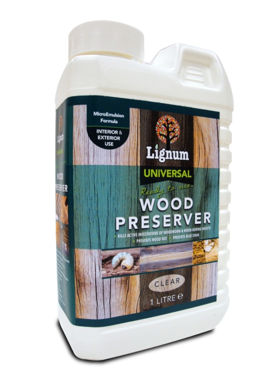 Lignum Universal Wood Preserver Clear 1L