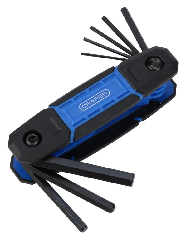 Draper Folding Hex Key Set 8 Piece