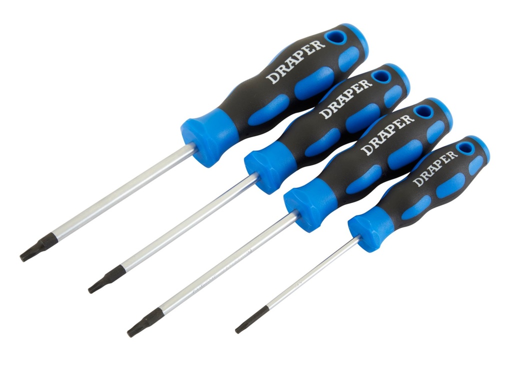 Draper TX-STAR® Soft Grip Screwdriver Set 4 Piece