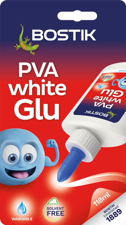 Bostik PVA White Glue 118ml
