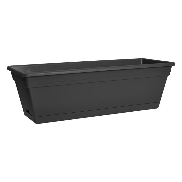 Elho Mediterran Balcony Trough Anthracite 50cm