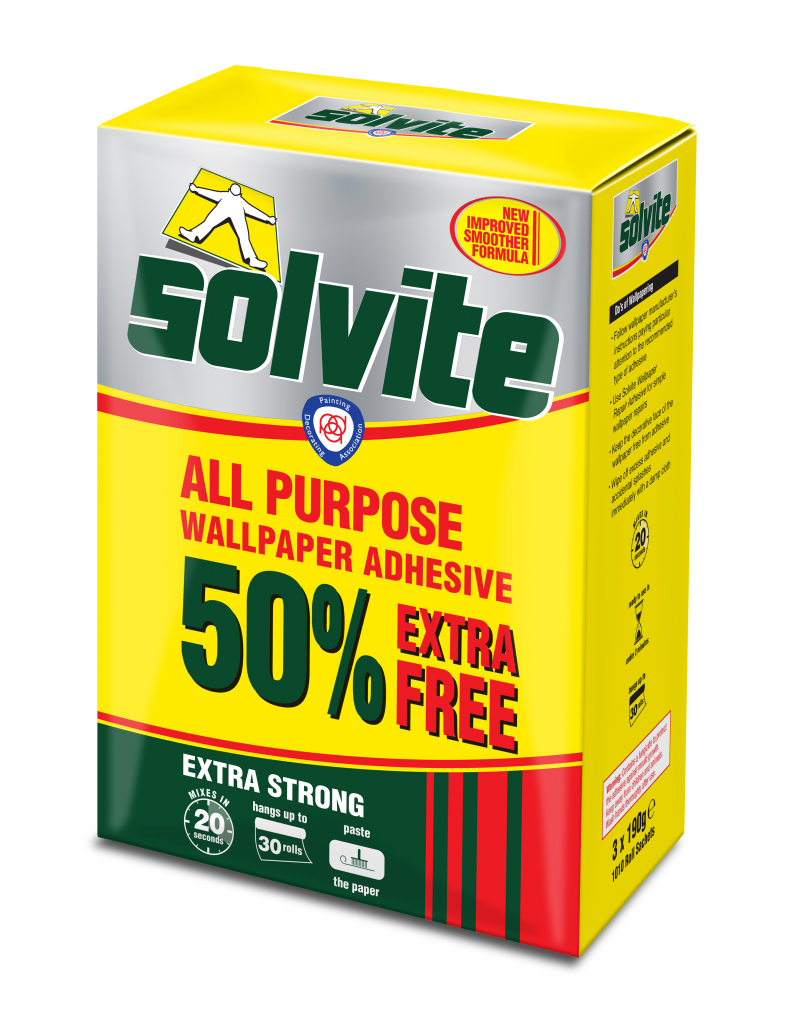 Solvite All Purpose Wallpaper Adhesive  Stax Trade Centres